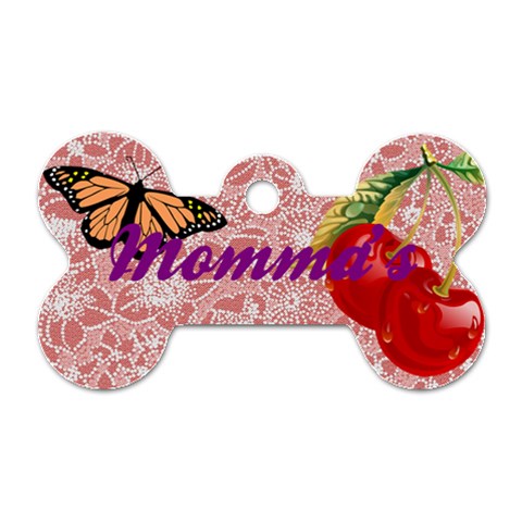 gc_026a Dog Tag Bone (One Side) from ArtsNow.com Front