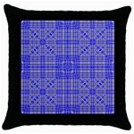 Azul Stitch Throw Pillow Case (Black)