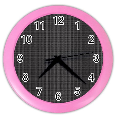 Tocos Color Wall Clock from ArtsNow.com Front