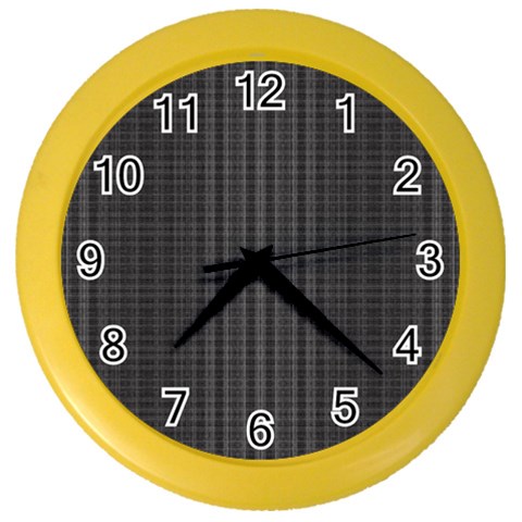 Tocos Color Wall Clock from ArtsNow.com Front