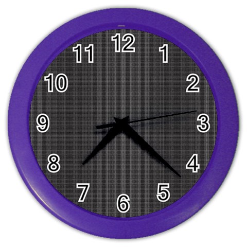 Tocos Color Wall Clock from ArtsNow.com Front