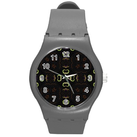 Cloise Round Plastic Sport Watch Medium from ArtsNow.com Front