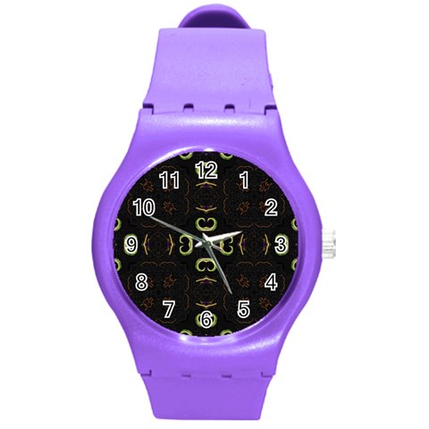 Cloise Round Plastic Sport Watch Medium from ArtsNow.com Front