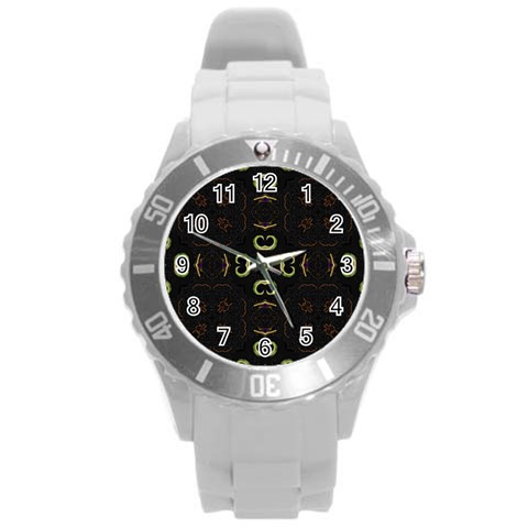 Cloise Round Plastic Sport Watch Large from ArtsNow.com Front