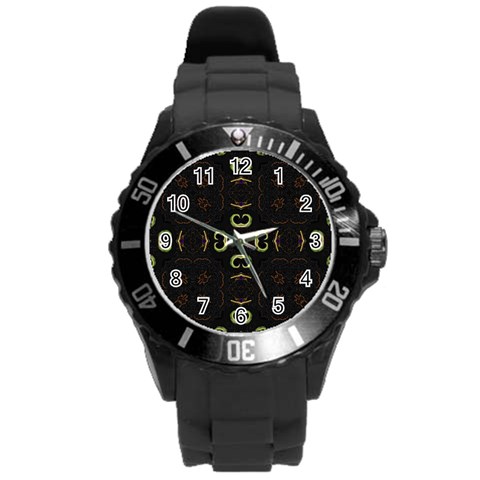 Cloise Round Plastic Sport Watch Large from ArtsNow.com Front