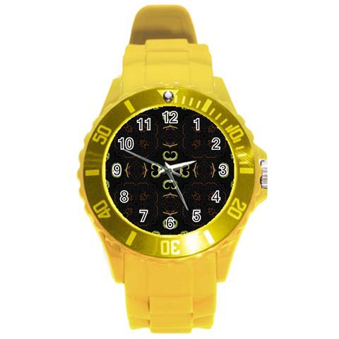 Cloise Round Plastic Sport Watch Large from ArtsNow.com Front
