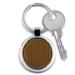 Basket Weave Key Chain (Round)