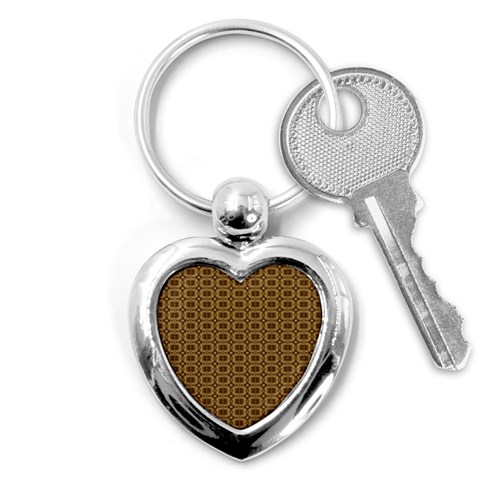 Basket Weave Key Chain (Heart) from ArtsNow.com Front