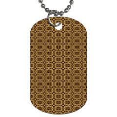 Basket Weave Dog Tag (Two Sides) from ArtsNow.com Back
