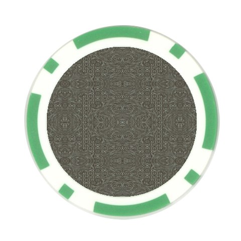 Melody Poker Chip Card Guard from ArtsNow.com Front