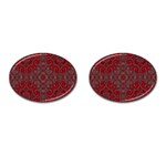 Red Mystic Cufflinks (Oval)