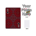 Red Mystic Playing Cards 54 (Mini)