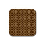 Basket Weave Rubber Coaster (Square)