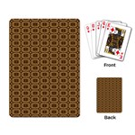 Basket Weave Playing Cards Single Design