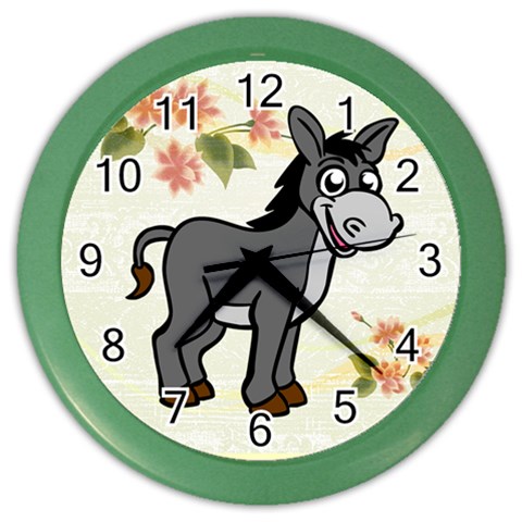 Rascal Color Wall Clock from ArtsNow.com Front