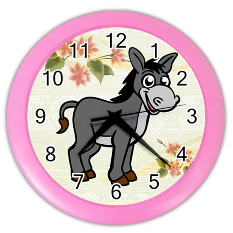 Rascal Color Wall Clock from ArtsNow.com Front