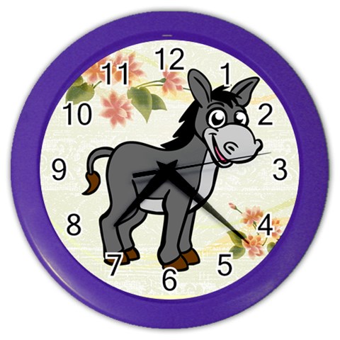 Rascal Color Wall Clock from ArtsNow.com Front