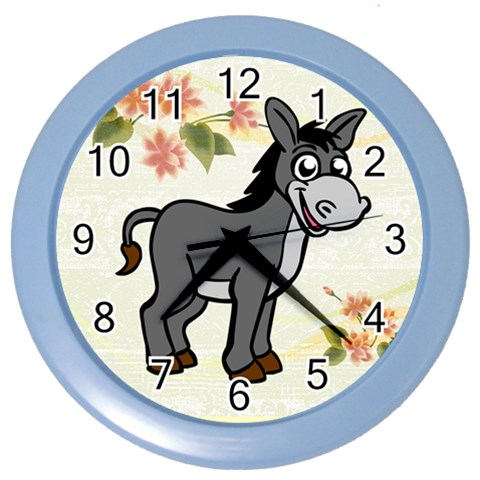 Rascal Color Wall Clock from ArtsNow.com Front