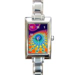 Mand0114 Rectangular Italian Charm Watch