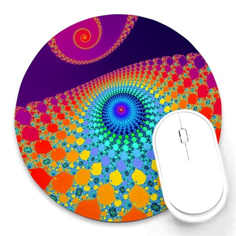 Mand0114 Round Mousepad from ArtsNow.com Front
