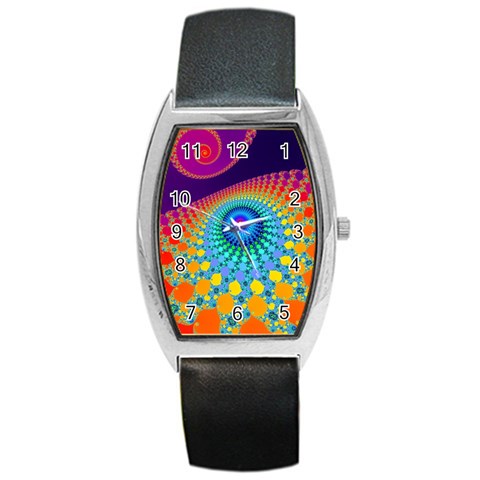 Mand0114 Barrel Style Metal Watch from ArtsNow.com Front