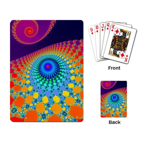 Mand0114 Playing Cards Single Design from ArtsNow.com Back