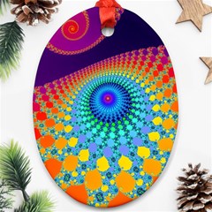 Mand0114 Oval Ornament (Two Sides) from ArtsNow.com Back
