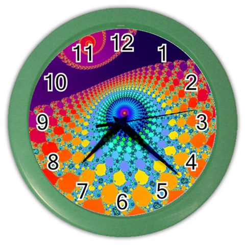 Mand0114 Color Wall Clock from ArtsNow.com Front