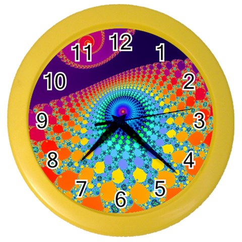 Mand0114 Color Wall Clock from ArtsNow.com Front