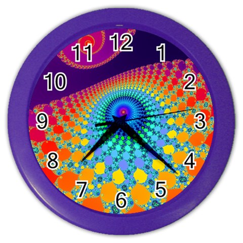 Mand0114 Color Wall Clock from ArtsNow.com Front