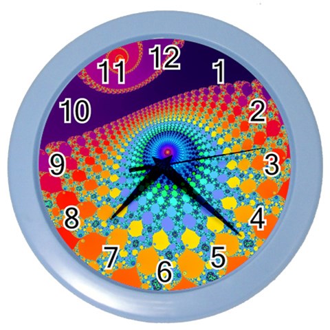 Mand0114 Color Wall Clock from ArtsNow.com Front