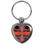 Fractal34 Key Chain (Heart)
