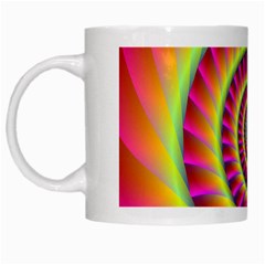 Fractal34 White Mug from ArtsNow.com Left