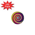 Fractal34 1  Mini Button (100 pack) 