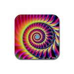 Fractal34 Rubber Coaster (Square)