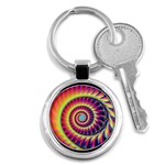 Fractal34 Key Chain (Round)