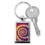 Fractal34 Key Chain (Rectangle)