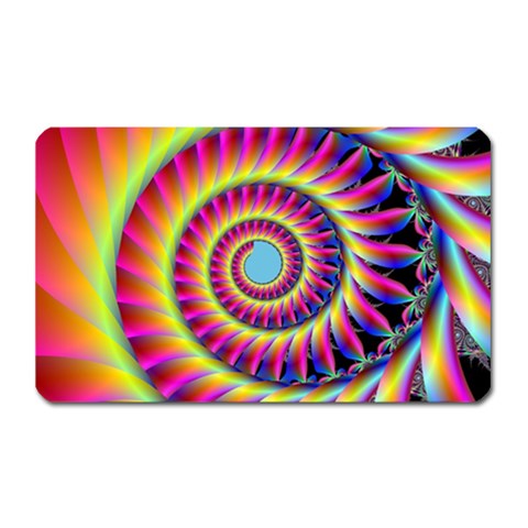 Fractal34 Magnet (Rectangular) from ArtsNow.com Front