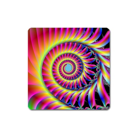 Fractal34 Magnet (Square) from ArtsNow.com Front