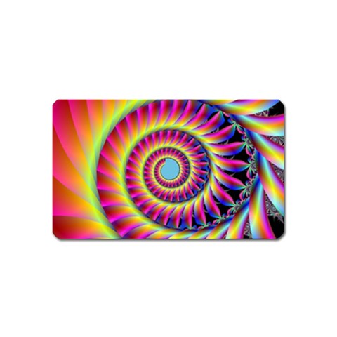 Fractal34 Magnet (Name Card) from ArtsNow.com Front