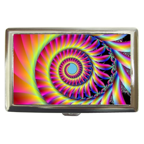 Fractal34 Cigarette Money Case from ArtsNow.com Front