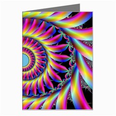 Fractal34 Greeting Card from ArtsNow.com Left