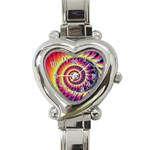 Fractal34 Heart Italian Charm Watch