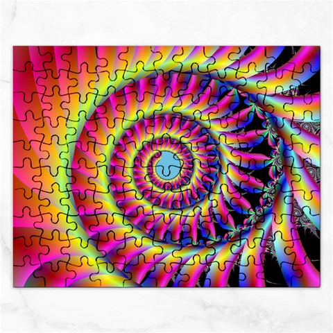 Fractal34 Jigsaw Puzzle (Rectangular) from ArtsNow.com Front
