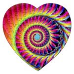 Fractal34 Jigsaw Puzzle (Heart)