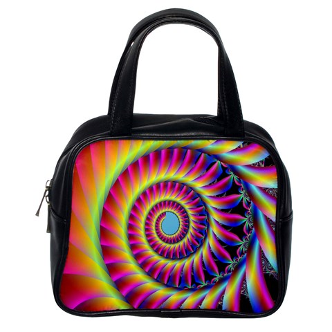 Fractal34 Classic Handbag (Two Sides) from ArtsNow.com Back
