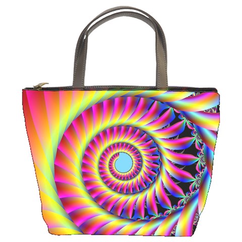 Fractal34 Bucket Bag from ArtsNow.com Front