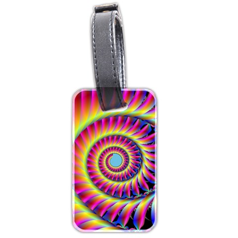 Fractal34 Luggage Tag (two sides) from ArtsNow.com Front