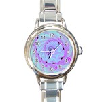 Fractal34 Round Italian Charm Watch