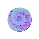 Fractal34 Rubber Round Coaster (4 pack)